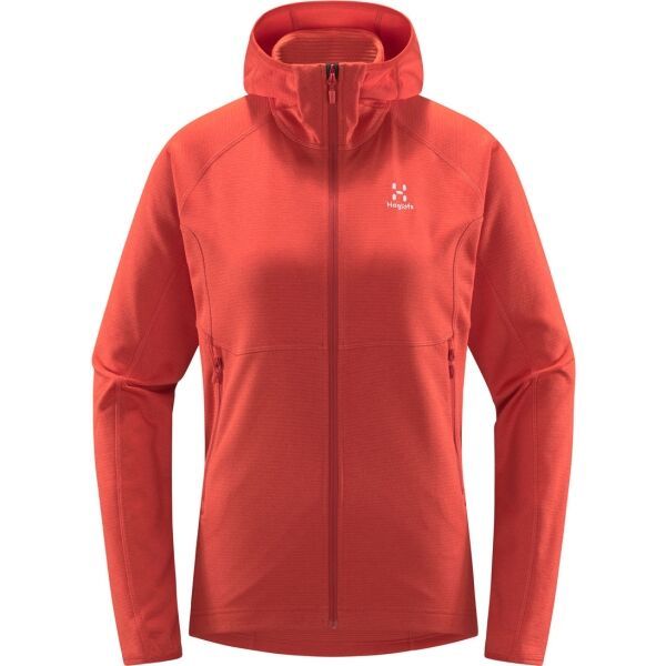 HAGLÖFS HAGLÖFS SKUTA HOOD W Дамски суитшърт, червено, размер