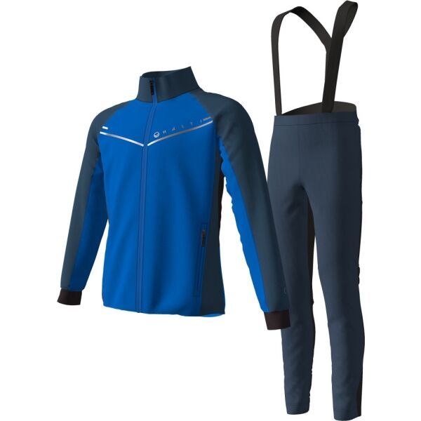 Halti Halti VIRE SET JR Детски комплект за ски бягане, тъмносин, размер