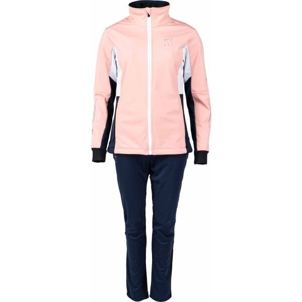 Halti Halti WISLA SET Дамски комплект за ски бягане, розово, размер
