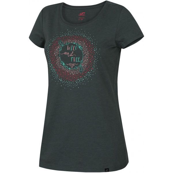 Hannah Hannah ABBY Дамска тениска, тъмносиво, размер