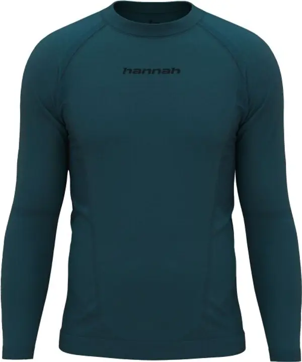 Hannah Hannah ACTIVE TS L/S Функционална мъжка тениска, тъмносин, размер