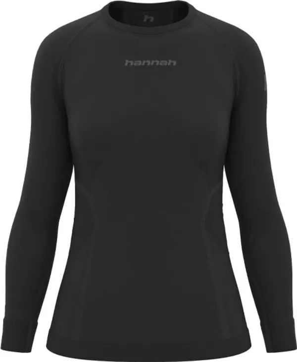 Hannah Hannah ACTIVE TS L/S W Дамска функционална тениска, черно, размер