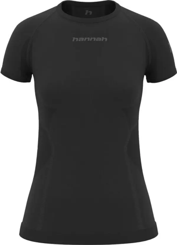 Hannah Hannah ACTIVE TS S/S W Дамска функционална тениска, черно, размер