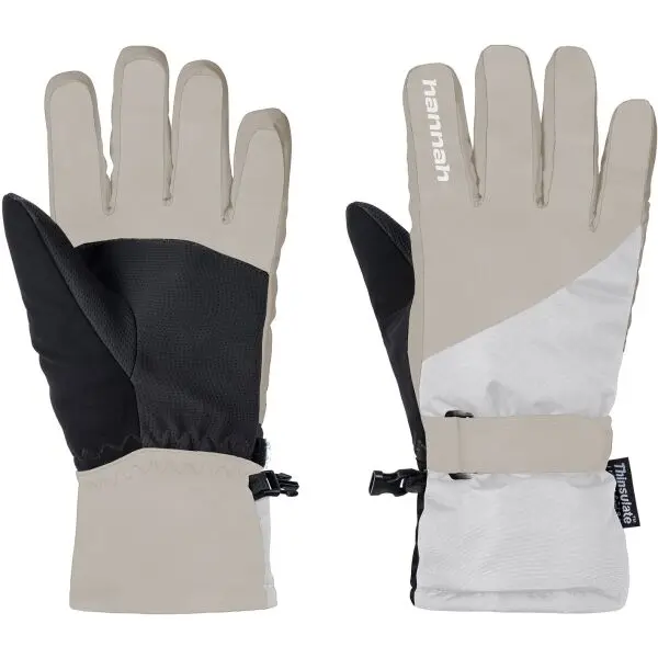 Hannah Hannah ANITT Дамски спортни ръкавици с мембрана, бяло, размер