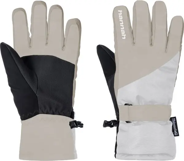 Hannah Hannah ANITT Дамски спортни ръкавици с мембрана, бяло, размер