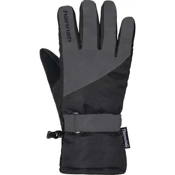 Hannah Hannah ANITT Дамски спортни ръкавици с мембрана, черно, размер