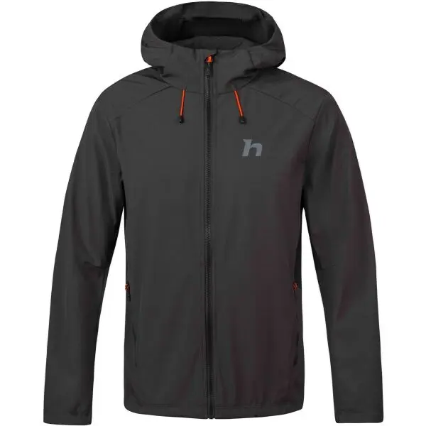 Hannah Hannah ARCAN HOODY Мъжко софтшел яке, черно, размер