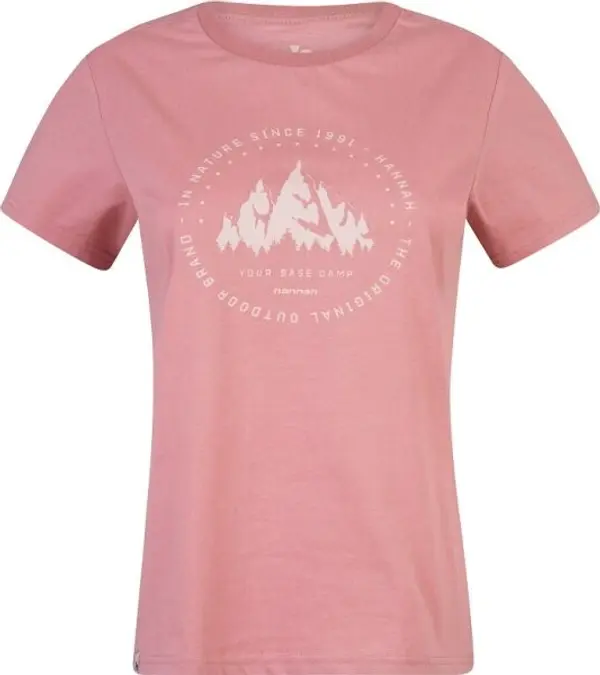 Hannah Hannah ARIA Дамска памучна тениска, розово, размер