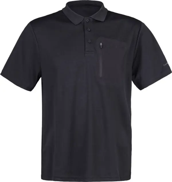 Hannah Hannah ARNEL Мъжка  тениска с яка, черно, размер