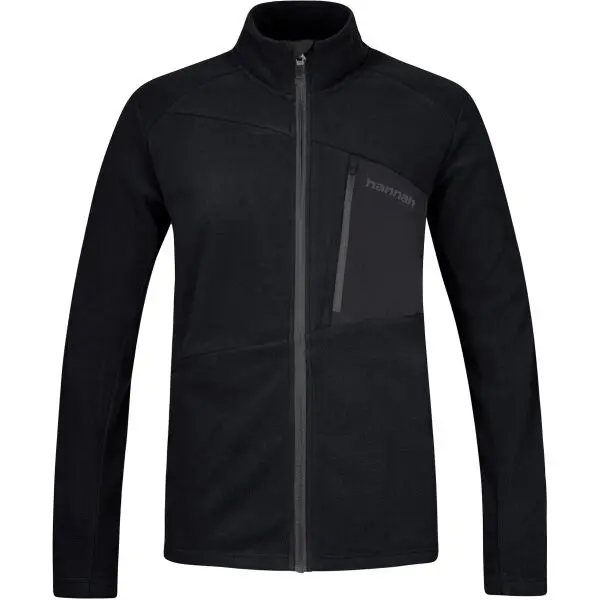 Hannah Hannah ARTURO Мъжко поларено горнище, черно, размер