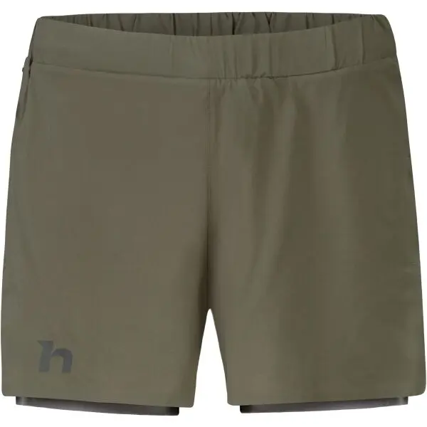 Hannah Hannah ASH SHORTS Мъжки  шорти за бягане, khaki, размер