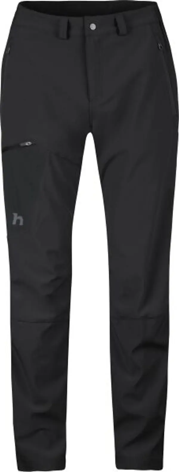 Hannah Hannah ASHER Мъжки панталон от softshell, черно, размер