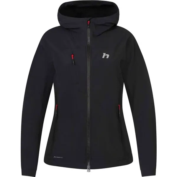 Hannah Hannah ASPEN HOODY Дамско техническо яке, черно, размер
