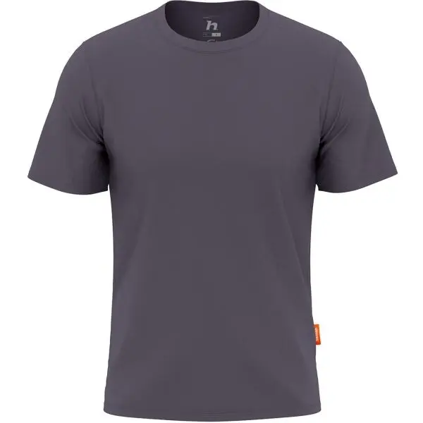 Hannah Hannah BAZ Мъжка памучна тениска, тъмносиво, размер XXXL