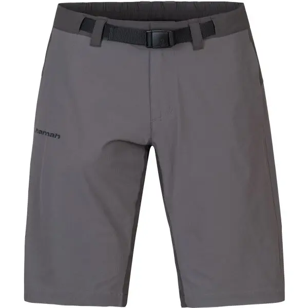 Hannah Hannah BINDERS SHORTS Мъжки шорти, тъмносиво, размер