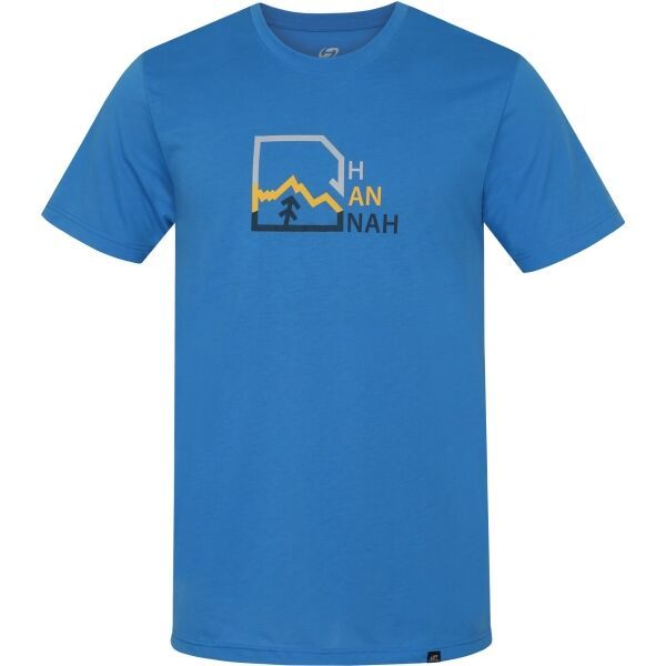 Hannah Hannah BITE Функционална мъжка  тениска, синьо, размер