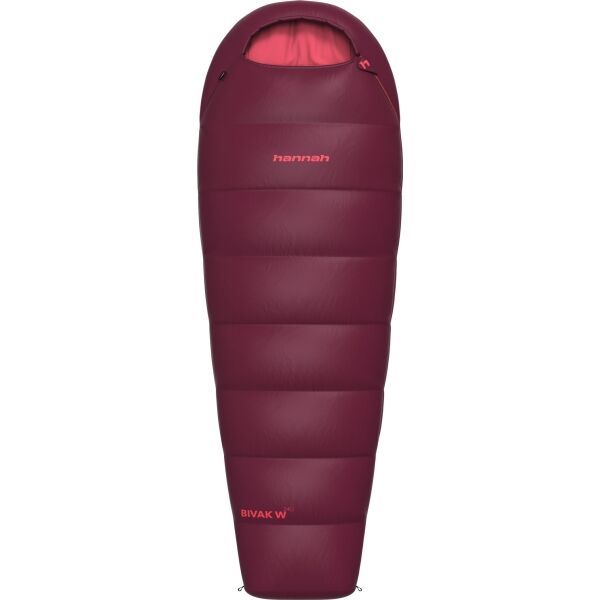 Hannah Hannah BIVAK W 240 Спален чувал за три сезона, винен, размер