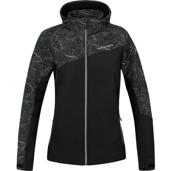 Hannah Hannah BONEY Дамско софтшел яке, черно, размер