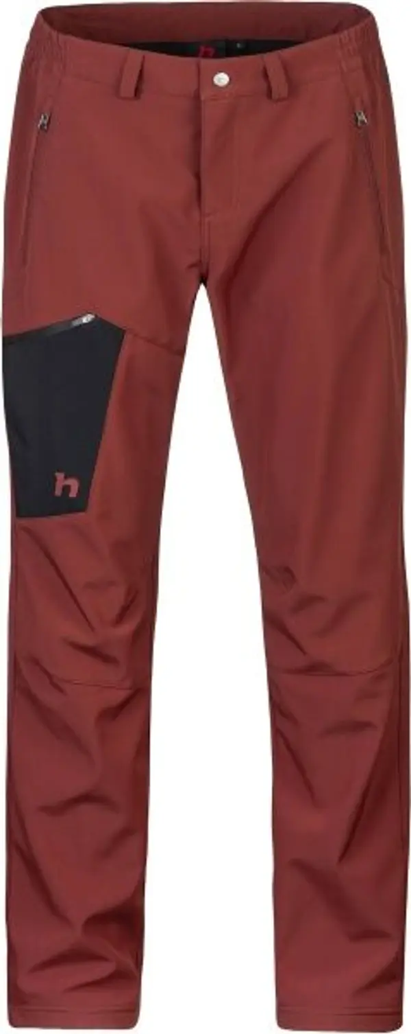 Hannah Hannah BREDLY Мъжки панталони от софтшел с мембрана, червено, размер