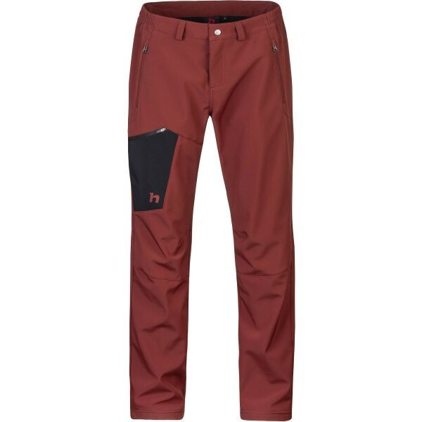 Hannah Hannah BREDLY Мъжки панталони от софтшел с мембрана, червено, размер