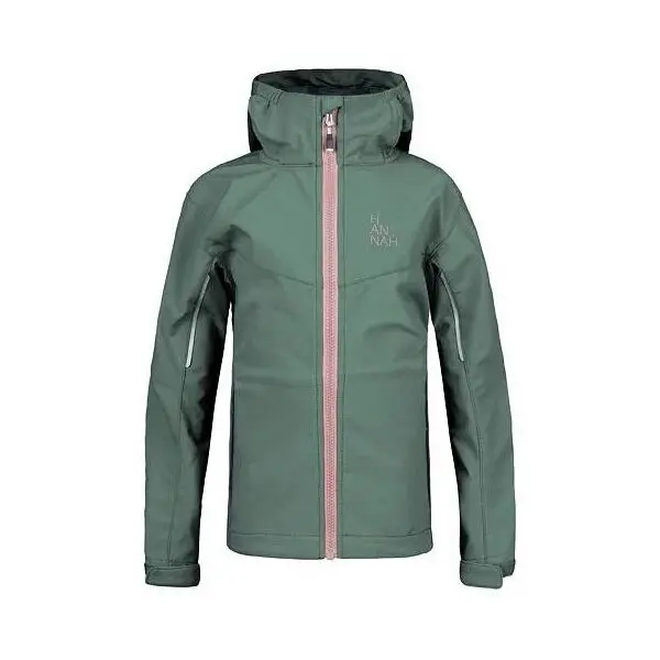 Hannah Hannah CAPRA JR Софтшелово яке за момичета, зелено, размер 146-152