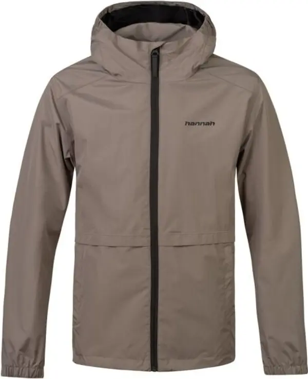 Hannah Hannah CHAZ II Мъжко непромокаемо яке, сиво, размер