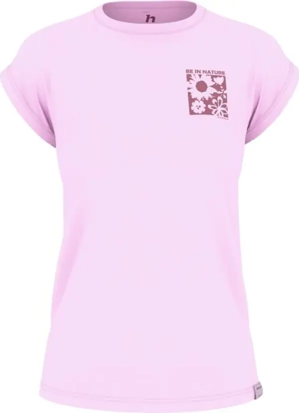 Hannah Hannah CLAIR Дамска тениска от органичен памук, розово, размер