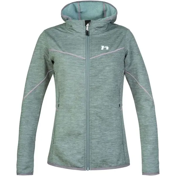 Hannah Hannah DAGNYS HOODY Дамски суитшърт, светло-зелено, размер