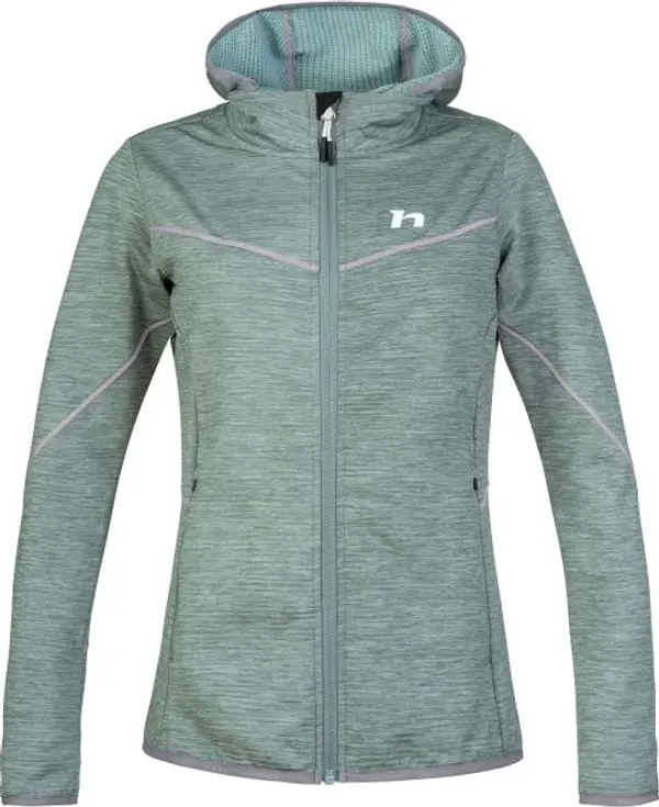 Hannah Hannah DAGNYS HOODY Дамски суитшърт, светло-зелено, размер