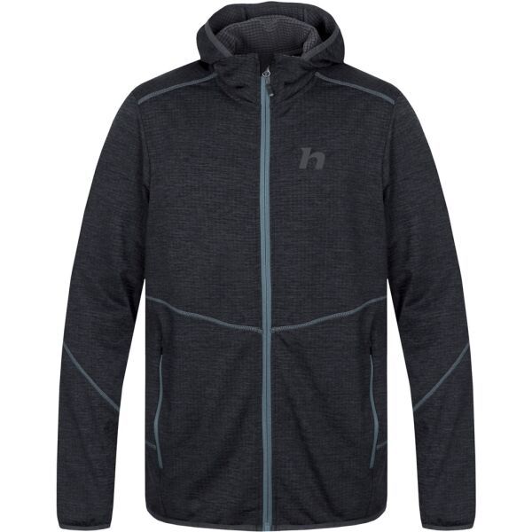 Hannah Hannah DAMAR HOODY Мъжки суитшърт, тъмносиво, размер