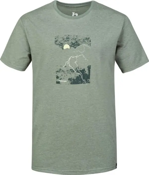 Hannah Hannah DANNY Мъжка тениска, светло-зелено, размер