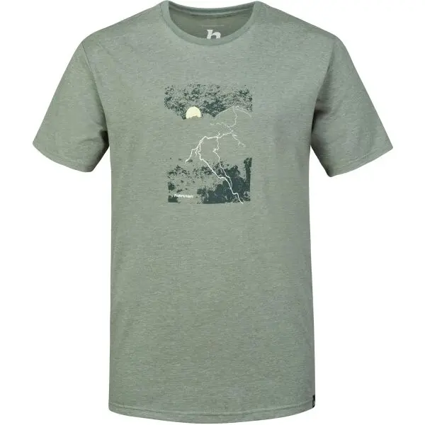 Hannah Hannah DANNY Мъжка тениска, светло-зелено, размер