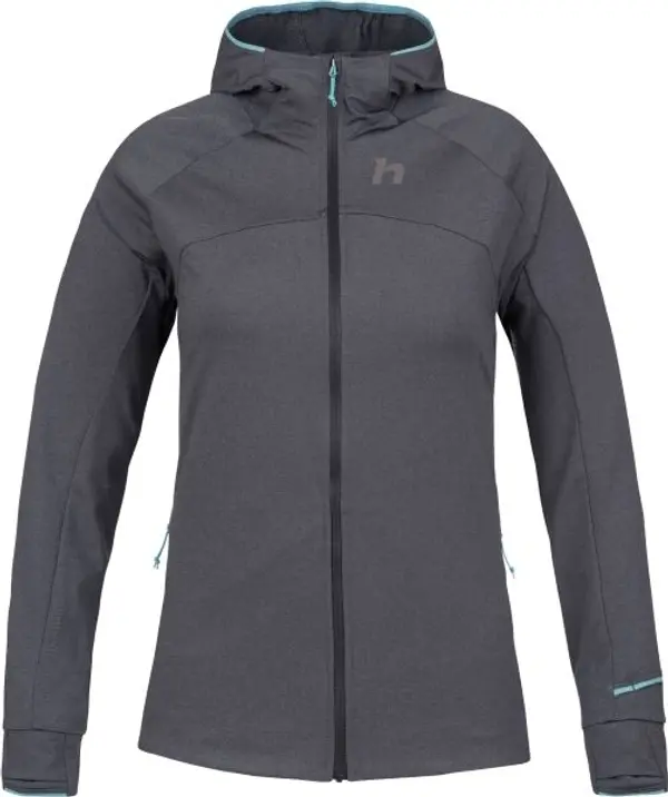 Hannah Hannah ELIN Дамска памучна тениска, тъмносиво, размер