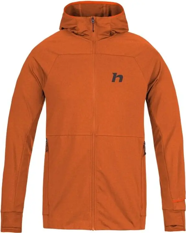 Hannah Hannah ETHAN HOODY Мъжки функционален суитшърт, оранжево, размер