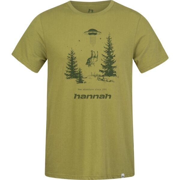 Hannah Hannah FRED Мъжка тениска, зелено, размер