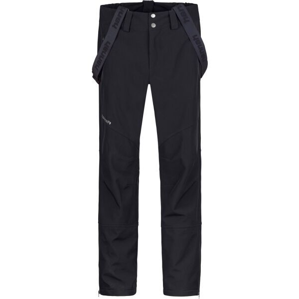 Hannah Hannah FURIO Мъжки зимни панталони от софтшел, черно, размер