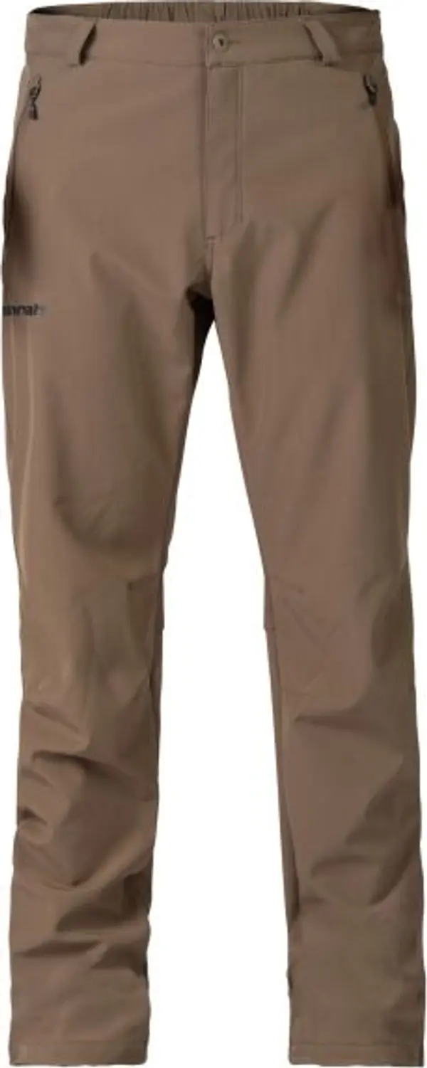 Hannah Hannah GARDY Мъжки панталони от софтшел с цялостно разкопчаване, кафяво, размер