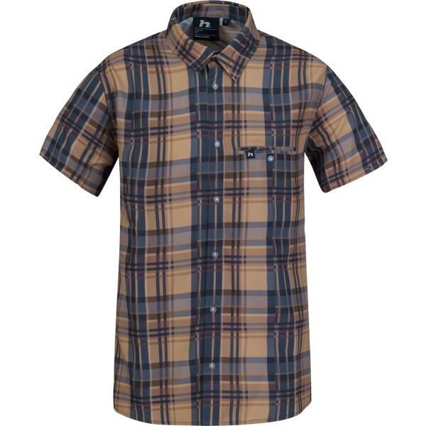 Hannah Hannah GASTON Мъжка риза, кафяво, размер