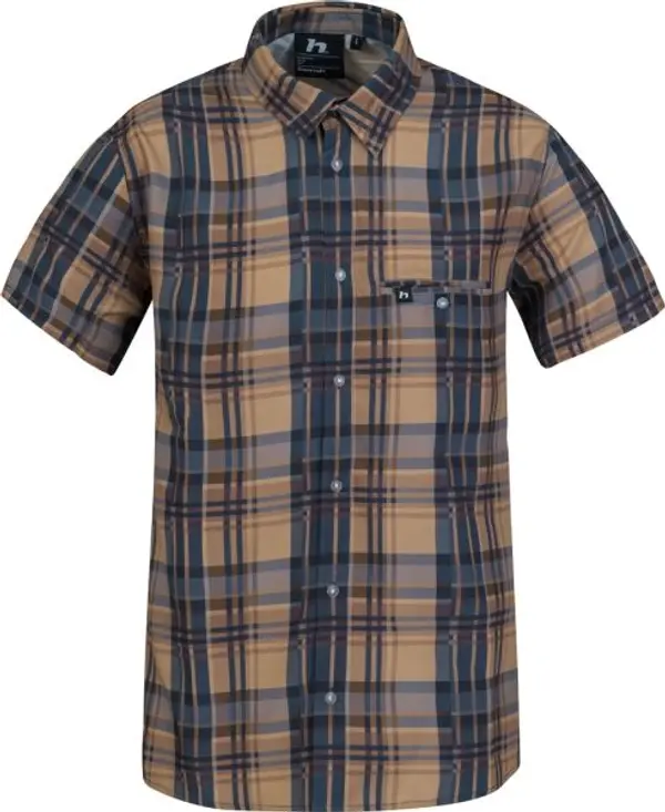 Hannah Hannah GASTON Мъжка риза, кафяво, размер