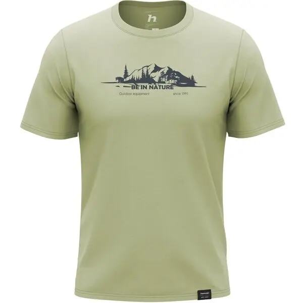 Hannah Hannah GREM Мъжка тениска, светло-зелено, размер