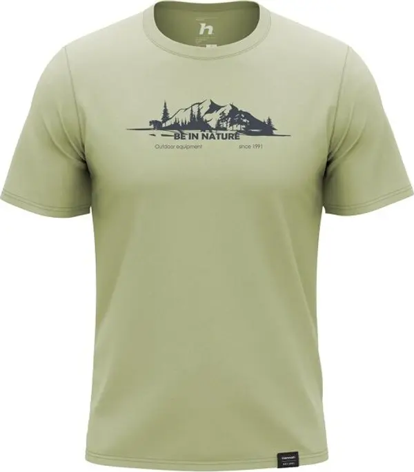 Hannah Hannah GREM Мъжка тениска, светло-зелено, размер