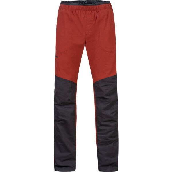 Hannah Hannah BLOG II Мъжки еластични панталони, червено, размер XL