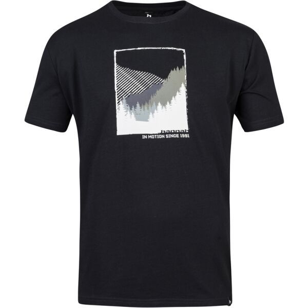 Hannah Hannah RAMONE Мъжка тениска, черно, размер M