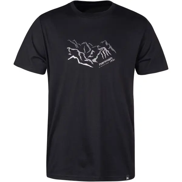 Hannah Hannah JIMMY Мъжка тениска, черно, размер