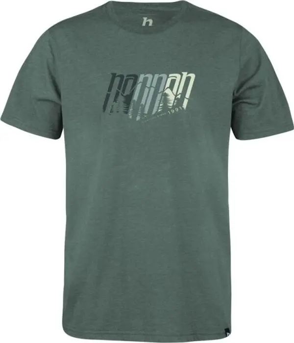 Hannah Hannah JIMMY Мъжка тениска, тъмнозелено, размер