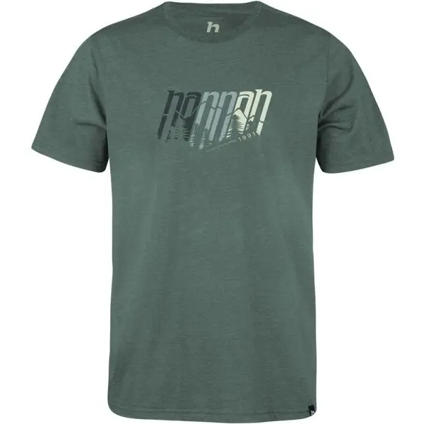 Hannah Hannah JIMMY Мъжка тениска, тъмнозелено, размер