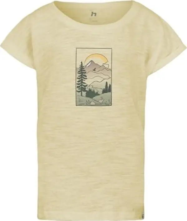 Hannah Hannah KAIA JR Тениска за момичета, жълто, размер 146-152