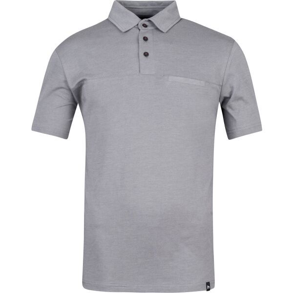 Hannah Hannah KAJAN Мъжка  тениска с яка, сиво, размер