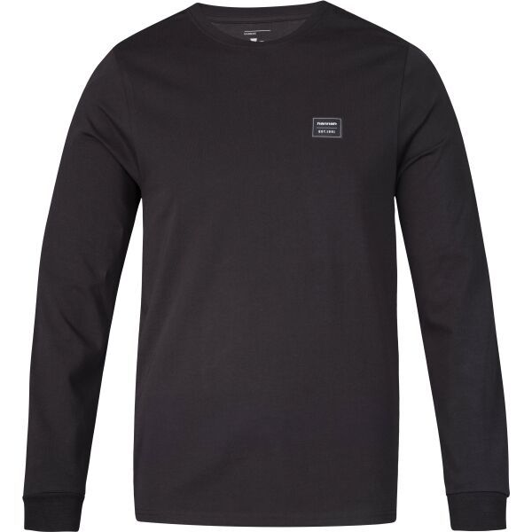 Hannah Hannah KIRK II Мъжка тениска, черно, размер