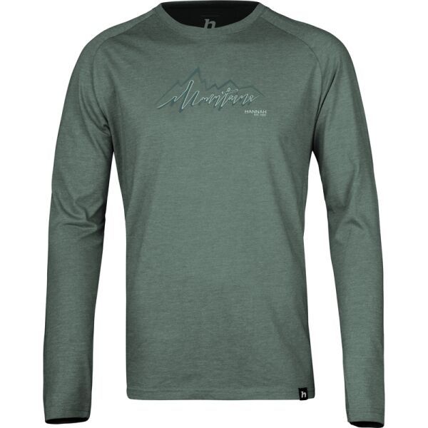 Hannah Hannah LEON Мъжка тениска, зелено, размер